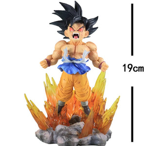 Planet Gates goku / 19cm Son Goku Super Saiyan Figure Anime Dragon Ball GT Goku DBZ Action Figure Model Gifts Collectible Figurines for Kids  posture