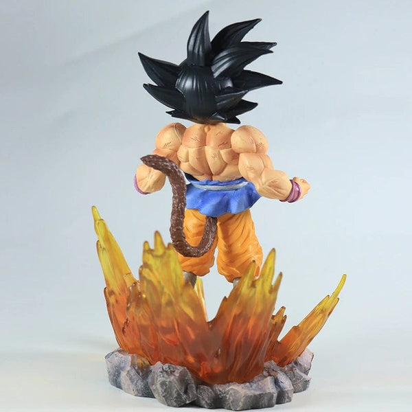 Planet Gates goku / 19cm Son Goku Super Saiyan Figure Anime Dragon Ball GT Goku DBZ Action Figure Model Gifts Collectible Figurines for Kids  posture