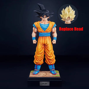 Planet Gates Goku / No box 13-32cm Anime Dragon Ball Piccolo Figure Yamcha Son Gohan Figurine Kuririn Action Figures Pvc Statue Collectible Model Toys Gift