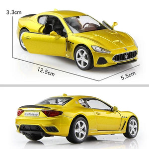 Planet Gates Gold 1:36 Maserati Gran Turismo MC High Simulation Exquisite Diecast Toy Vehicles Car Styling Alloy Car Model Toy Cars