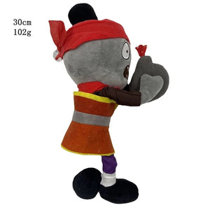 Planet Gates Gold 1pcs Plants vs Zombies Plush Toys 30cm PVZ Gargantuar Hats Pirate Duck Zombie Plush Stuffed Toys Doll Soft Toy Gifts for Kids