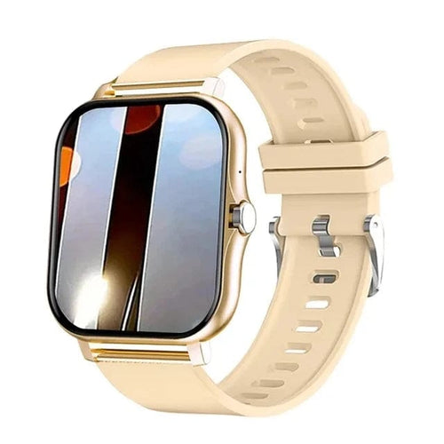 Planet Gates Gold 2024 Smart Watch Android Phone 1.44'' Inch Color Screen Bluetooth Call Blood Oxygen/Pressure Monitoring Smart Watch Women Men