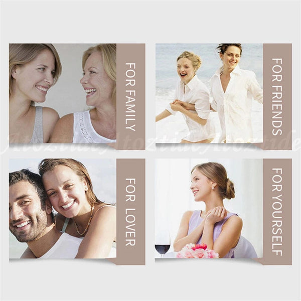 Planet Gates Gold / 22cm / 2 names Customized Engraved Name Bracelet Luxury gold Stainless Steel Jewelry For Women Personalized Paperclip Chain Adjustable Bracelet