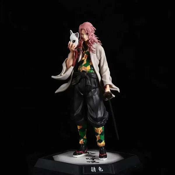 Planet Gates Gold 30cm Demon Slayer Figures Hantengu Anime Figure Himejima Gyoumei Figurine Kimetsu No Yaiba Tomiokagiyuu Statue Gk Pvc Toys Gift