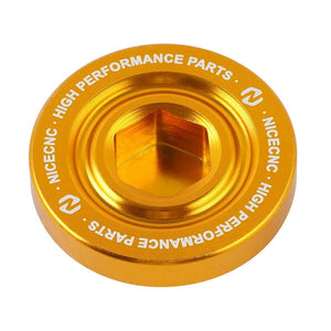 Planet Gates Gold / CHINA NICECNC Oil Filler Cap For Yamaha Raptor 700 700R 2006-2024 Engine Oil Drain Plug Sump Nut Wolverine X4 YZF R1 ATV Accessories