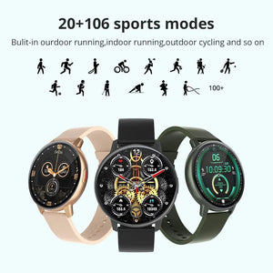 Planet Gates GOLD COLMI I31 Smartwatch 1.43 Inch AMOLED Screen 100 Sports Modes 7 Day Battery Life Always On Display Smart Watch Men Women