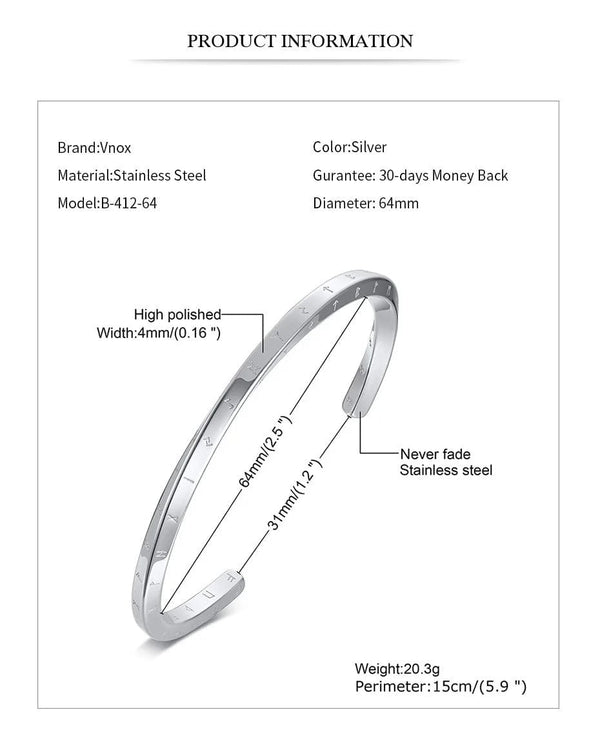 Planet Gates Gold Color / 64mm Dia. Vnox Retro Nordic Vikings Cuff Bangle Bracelets for Men, Stainless Steel Mobius Norse Mythology Runes Amulet Jewelry Dad Gfit