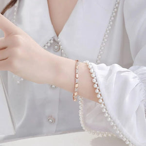 Planet Gates Gold-color / CHINA / 17.5cm with 2 cm MxGxFam  ( 17 cm 19 cm ) 18 k Plated Gold Color Mirco Zircon Watch Bracelets For Women Fashion Jewelry