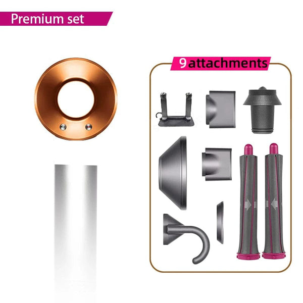 Planet Gates gold / EU Electric Hair Dryer High-Speed Anion 110000rpm Hair Care Hairdryer Noise Reduction Constant Temperature Hot Cold Wind Hair Dryer