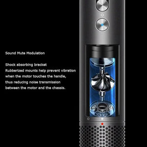 Planet Gates gold / EU Electric Hair Dryer High-Speed Anion 110000rpm Hair Care Hairdryer Noise Reduction Constant Temperature Hot Cold Wind Hair Dryer