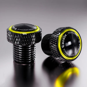 Planet Gates Gold For Kawasaki Z650 Z750 Z800 Z900 Z900RS SE Z1000SX Z250 Z300 Z400 Motorcycle Accessories Aluminum Mirror Hole Plugs Screws Bolts