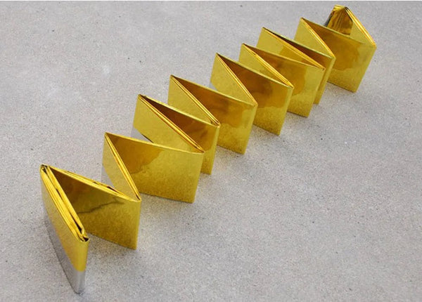 Planet Gates Gold Hot Outdoor Waterproof Emergency Bag Insulation Disaster SOS Aid Life-saving Survival  Rescue Insulation Blanket Hike 210*140CM