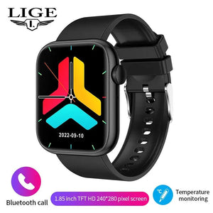 Planet Gates gold mesh belt LIGE Smart Watch For Women Full Touch Screen Bluetooth Call Waterproof Watches Sport Fitness Tracker Smartwatch Lady Reloj Mujer