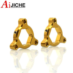 Planet Gates Gold Motorcycle Accessories 19mm Suspension Fork Preload Adjusters For HONDA CRF 1000L CRF1000L Africa Twin ABS/DCT 2016 2017 2018