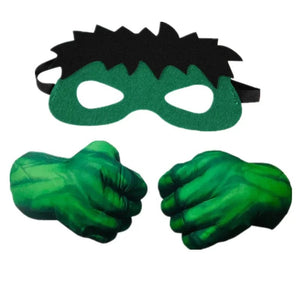 Planet Gates Gold / One Size Superhero Hands for Kids Superhero Boxing Gloves Smash Fists Soft Plush Toys Cosplay Costumes Accessories for Boys Girls Gift