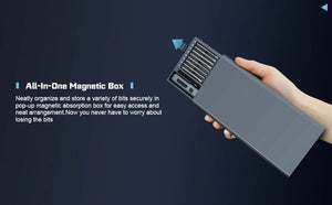 Planet Gates Gold Precision Electric Screwdriver Set 68 in 1 Cordless 64 S2 Precision Drill Bits 5 Torque Settings LED Hand Repair Tool Kit