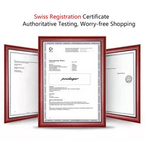 Planet Gates Gold Red L POEDAGAR Luxury Woman Wristwatch Elegant Waterproof Stainless Steel Watch for Ladies Dress Diamond Quartz Women's Watches Reloj