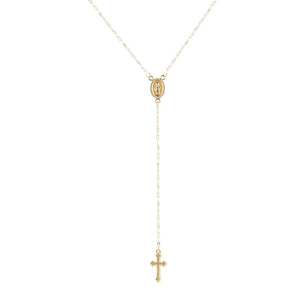 Planet Gates Gold SUMENG 2024 New Fashion Vintage Christian Cross Bohemia Religious Rosary Pendant Necklace For Women Charm Jewelry Gifts