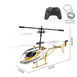 Planet Gates Gold2 2.5CH-no box RC Helicopter 2.4GHZ 3.5 Channel Air Pressure Constant Height Light Remote Control Simulated Helicopter Toys Gift for Children