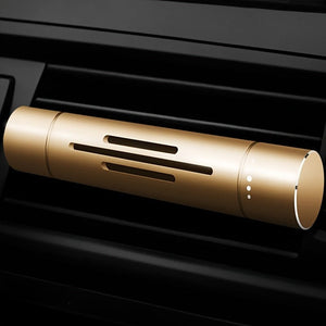 Planet Gates Golden color 1pc Car Air Outlet Aroma Diffuser Clip, Car Long Lasting Fragrance Aromatherapy, Auto Air Freshener, Car Styling