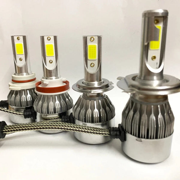 Planet Gates Golden yellow / H1 2x H7 LED H11 H4 Hi/Lo H1 H3 H8 HB1 HB3 HB4 HB5 HIR2 H13 H27 9005 9006 Car Headlight Bulbs 3000K 6000K 8000K COB C6 car lights
