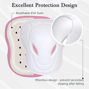 Planet Gates GOMOREON Kids/Youth Protective Gear Set, Kids Knee Pads and Elbow Pads Wrist Guard Protector for Scooter, Skateboard, Bicycle