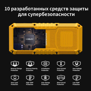 Planet Gates GOOLOO 26800mAh Jump Starter Car Booster External Battery 4000A Start Power Bank 12V Starting Device for Petrol Diesel Emergency