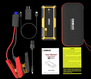 Planet Gates GOOLOO 26800mAh Jump Starter Car Booster External Battery 4000A Start Power Bank 12V Starting Device for Petrol Diesel Emergency