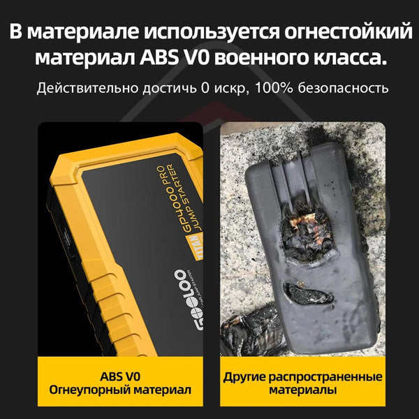Planet Gates GOOLOO 4000A Start Power Bank 26800mAh Jump Starter Car Booster External Battery 12V Starting Device for Petrol Diesel Powerbank