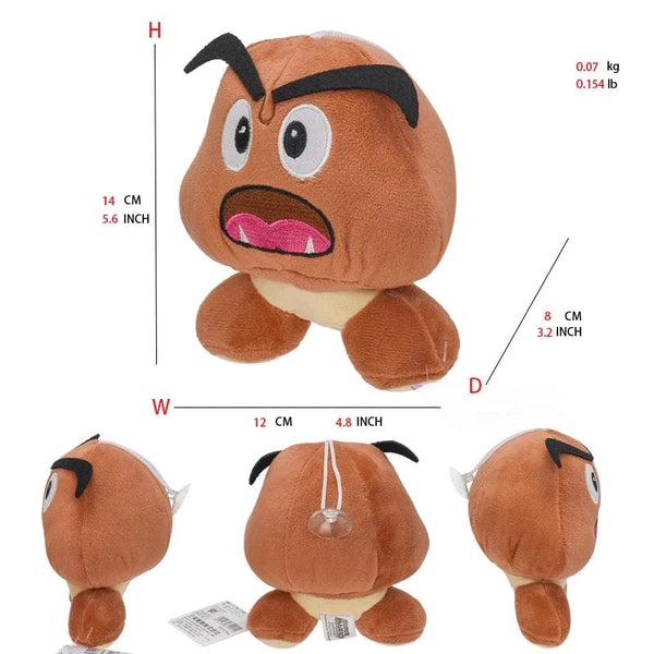 Planet Gates Goomba open / CHINA 41 Styles Mario Plush Toys Goomba Toad Yoshi Boo Kamek Shy Guy Nabbit Koopa Troopa Ice Flower Anime Stuffed Cartoon Peluche Doll