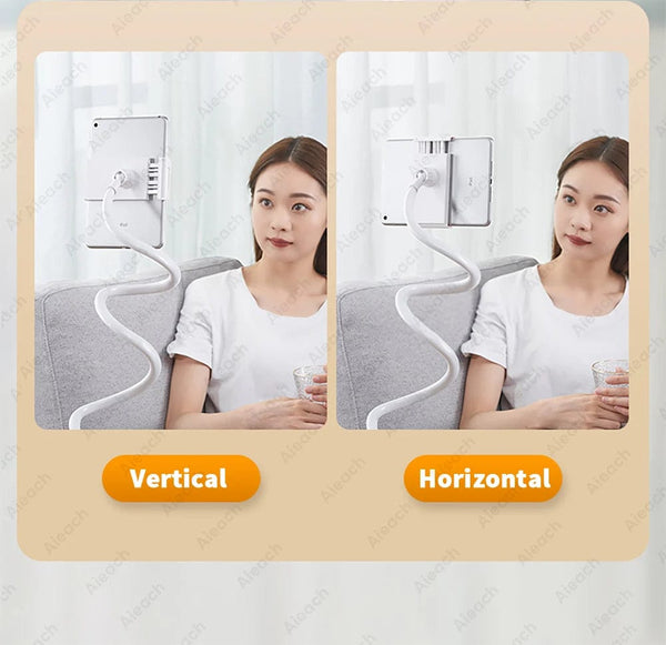 Planet Gates Gooseneck Tablet Mount Holder For Bed Desk Phone Holder Flexible Long Arm Clamp Tablet Stand For iPad Samsung Xiaomi 4.7-11 inch