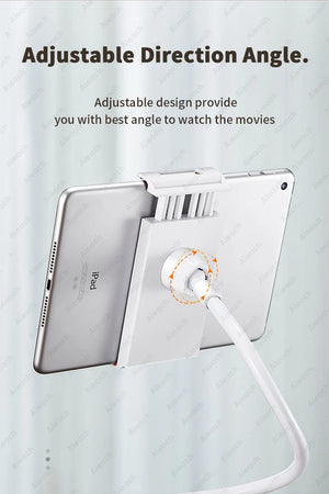 Planet Gates Gooseneck Tablet Mount Holder For Bed Desk Phone Holder Flexible Long Arm Clamp Tablet Stand For iPad Samsung Xiaomi 4.7-11 inch