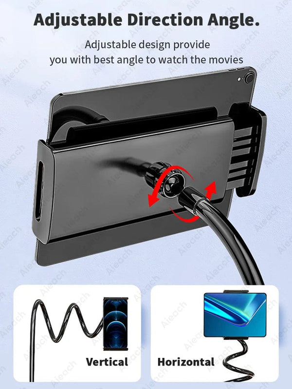 Planet Gates Gooseneck Tablet Stand Holder For Bed Desk Phone Holder Flexible Long Arm Clamp Tablet Mount For iPad Samsung Xiaomi 4.7-11 inch