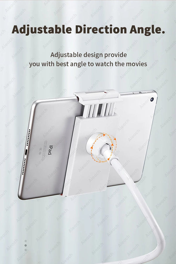 Planet Gates Gooseneck Tablet Stand Holder For Bed Desk Phone Holder Flexible Long Arm Clamp Tablet Mount For iPad Samsung Xiaomi 4.7-11 inch