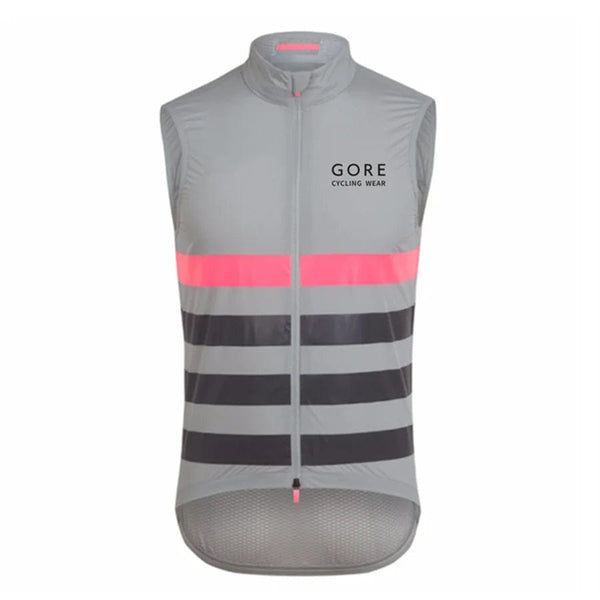 Planet Gates Gore Cycling Wear Men's outdoor cycling sports windproof rainproof vest Road Bicycle Rain Clothes Mountain Bike Jacket