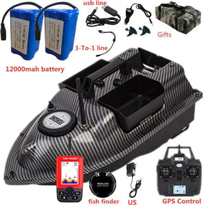 Planet Gates GPS Dual Position Fixed Speed Cruise RC Fishing Bait Boat 2KG 500M Dual Motor 3-Hopper 16 Point Nesting Boat Fish Finder VS V18