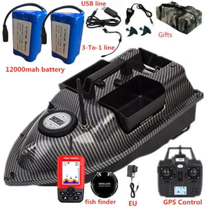 Planet Gates GPS Dual Position Fixed Speed Cruise RC Fishing Bait Boat 2KG 500M Dual Motor 3-Hopper 16 Point Nesting Boat Fish Finder VS V18