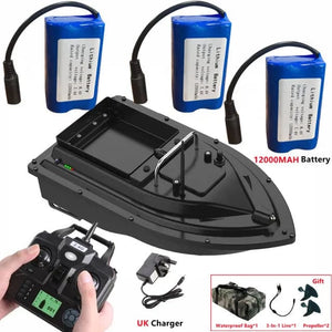 Planet Gates GPS UK 3B 12000MAH / CHINA 16GPS Nest Waterproof High Speed Remote Control RC Bait Boat 2KG Loading 500M Fixed-Speed Cruise Night Light GPS RC Fishing Boat