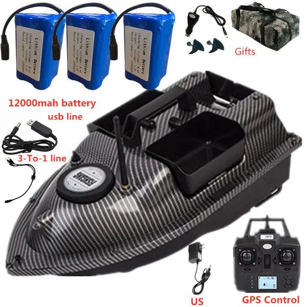 Planet Gates GPSNo Fish FinderUS3 / Russian Federation GPS Dual Position Fixed Speed Cruise RC Fishing Bait Boat 2KG 500M Dual Motor 3-Hopper 16 Point Nesting Boat Fish Finder VS V18