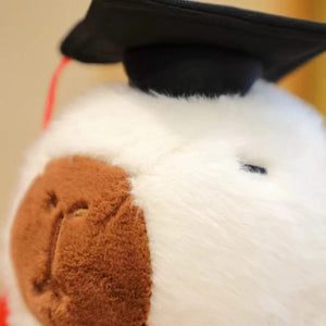 Planet Gates Graduate Plush Dolls Doctor Capybara Owl Bear Plush Toy Cute Stuffed Animal Toy Doll Soft Cartoon Pillow Graduation Gift