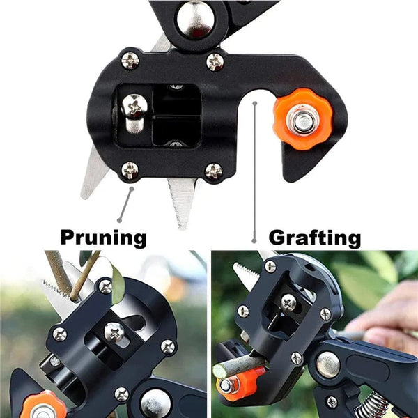 Planet Gates Grafting Pruner Garden Grafting Tool Professional Branch Cutter Secateur Pruning Plant Shears Boxes Fruit Tree Grafting Scissor