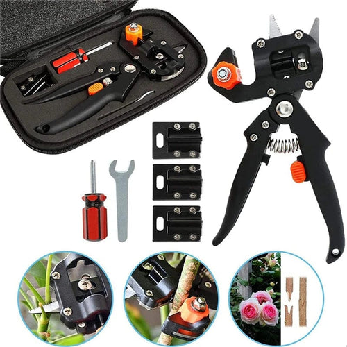 Planet Gates Grafting Tool Grafting Pruner Garden Grafting Tool Professional Branch Cutter Secateur Pruning Plant Shears Boxes Fruit Tree Grafting Scissor
