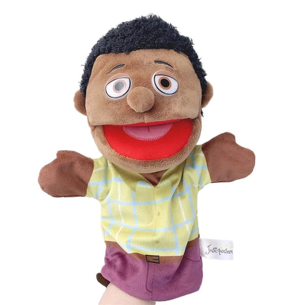 Planet Gates grandpa Family Soft Stuffed Toy Doll Dad Mum Brother Sister Cospaly Plush Doll Educational Baby Toys Kawaii Hand Finger Puppet