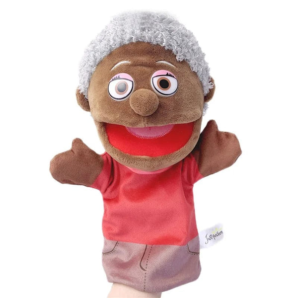 Planet Gates grandpa Family Soft Stuffed Toy Doll Dad Mum Brother Sister Cospaly Plush Doll Educational Baby Toys Kawaii Hand Finger Puppet