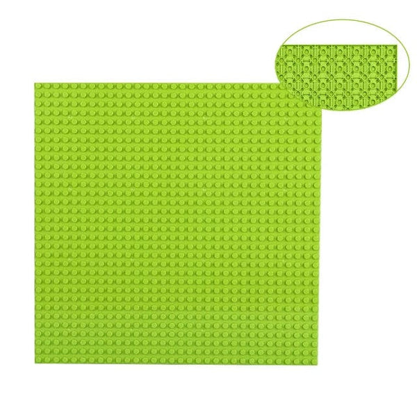 Planet Gates Grass Green 1pcs Double-sided 32x16 32x32 Dots Base Plate Classic Small Bricks Baseplates Building Blocks Compatible brand Construction kids toys