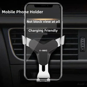 Planet Gates Gravity Car Holder Auto Air Vent Mount Clip Bracket Cell Holder No Magnetic GPS Mobile Phone Stand for IPhone 15 Xiaomi Samsung