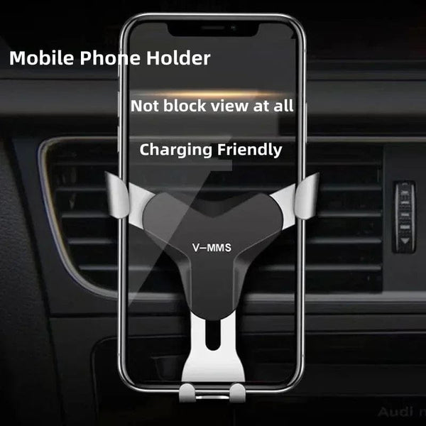 Planet Gates Gravity Car Holder Auto Air Vent Mount Clip Bracket Cell Holder No Magnetic GPS Mobile Phone Stand for IPhone 15 Xiaomi Samsung