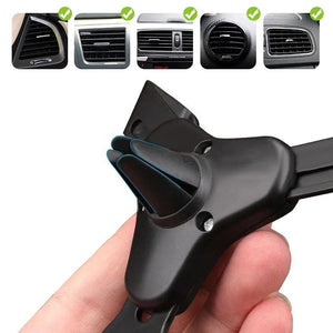 Planet Gates Gravity Car Holder Auto Air Vent Mount Clip Bracket Cell Holder No Magnetic GPS Mobile Phone Stand for IPhone 15 Xiaomi Samsung