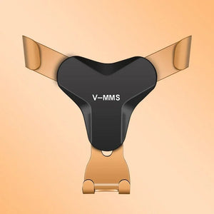 Planet Gates Gravity Car Holder Auto Air Vent Mount Clip Bracket Cell Holder No Magnetic GPS Mobile Phone Stand for IPhone 15 Xiaomi Samsung