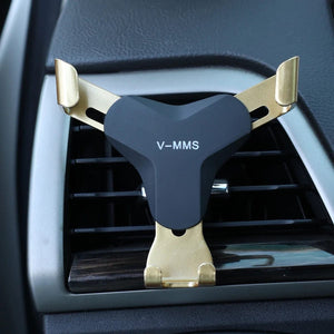 Planet Gates Gravity Car Holder Auto Air Vent Mount Clip Bracket Cell Holder No Magnetic GPS Mobile Phone Stand for IPhone 15 Xiaomi Samsung